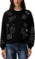 DKNY Futer Logo DJ6T1853 BSV black/silver
