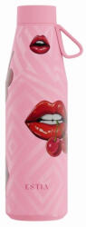 Estia Home Art Flow Save the Aegean Reciclabilă Sticlă Termos Oțel Inoxidabil Fără BPA 500ml Blush Pop 01-42080 (01-42080)
