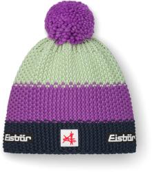 Eisbär Детска зимна шапка (beanie) Eisbär Kid's Star Pompon Mütze Ski Austria Beanie - Dark Cobalt / Frozen Twilight / Arctic Basil - размер 55 cm (904-6940-0111)