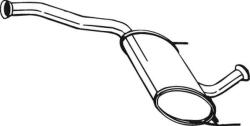Bosal 281-693 - TOBA ESAPAMET INTERMEDIARA - compatibil Renault - Bosal-281-693 (BOSAL281693)
