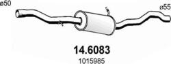 ASSO 14.6083 - TOBA ESAPAMET INTERMEDIARA - compatibil 7411718 - ASSO-14.6083 (ASSO146083)
