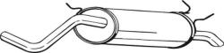 Bosal 279-151 - TOBA ESAPAMENT FINALA - compatibil Renault - Bosal-279-151 (BOSAL279151)