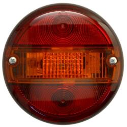 HELLA Stopuri Spate Dreapta/Stanga p21W/R5W, 12/24V, Galben/Rosu, cu Indicator, cu Lumini Frana Fendt 309 Vario 4wd (2SD001685-231)