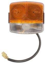 TRUCKLIGHT Lumina de Delimitare Lampa de Pozitie Dreapta 12V p21W/R5W, Portocaliu/Transparent Fendt 203 P Farmer, 203 Pa Farmer (CL-AG044R)