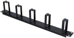 Extralink CABLE MANAGER 1U BLACK (EX.8680) - vexio
