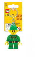 LEGO® Breloc minifigurina Elf, LEGO, verde/galben, lanterna LED (LGL-KE181) - vexio