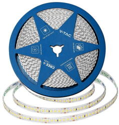 V-TAC BANDA LED 8MM 12W/M 24V IP20 ROLA 10M 3000K CIP CREE (SKU-2125966) - vexio