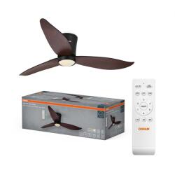 OSRAM Plafoniera LED CCT cu ventilator Osram Fohn cu Telecomanda, 41W, (000004058075857810)
