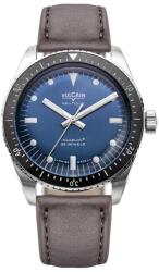 Vulcain Skindiver Nautique Albastru cu Lum Alb - Grey + 5 ani garanție și cadou GRATUIT Ceas
