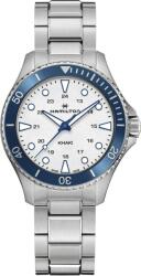 Hamilton Khaki Navy Scuba Quartz H82231150 + 5 ani garanție și cadou GRATUIT Ceas