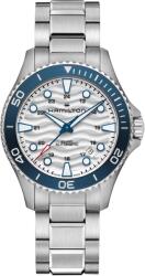 Hamilton Khaki Navy Scuba Auto 40mm H82425110 + 5 ani garanție și cadou GRATUIT Ceas