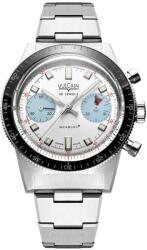 Vulcain Skindiver Chronograph Ice Blue - Steel Bracelet + 5 ani garanție și cadou GRATUIT Ceas