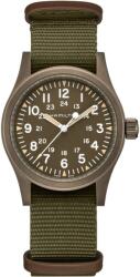 Hamilton Khaki Field Mechanical H69449961 + 5 ani garanție și cadou GRATUIT Ceas
