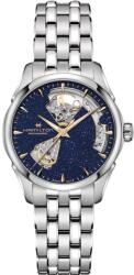 Hamilton Jazzmaster Open Heart Lady Auto H32215142 + 5 ani garanție și cadou GRATUIT Ceas