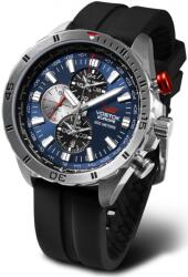 Vostok-Europe Almaz Multifunctional Line YM26-320A652 - curea din cauciuc neagră + 5 ani garanție și cadou GRATUIT Ceas