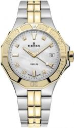 Edox Sport Delfin Diver Date Lady 53020-357JM-NADD + 5 ani garanție și cadou GRATUIT Ceas