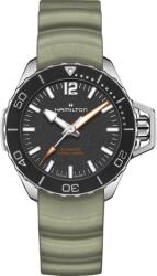 Hamilton Khaki Navy Frogman Auto H77455331 + 5 ani garanție și cadou GRATUIT Ceas
