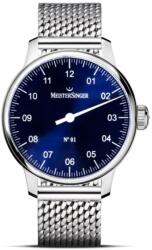 MeisterSinger N°01 AM3308 - Brățară din plasă metalică + 5 ani garanție și cadou GRATUIT Ceas