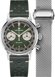 Hamilton American Classic Intra-Matic Chronograph H Mechanical H38429861 + 5 ani garanție și cadou GRATUIT Ceas
