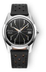 Nivada Grenchen Antarctic Spider Black 35 mm - Black Racing Strap + 5 ani garanție și cadou GRATUIT Ceas