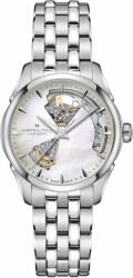 Hamilton Jazzmaster Open Heart Lady Auto H32215190 + 5 ani garanție și cadou GRATUIT Ceas