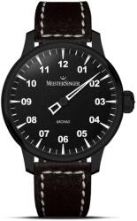 MeisterSinger Archao Black AR902BL + 5 ani garanție și cadou GRATUIT Ceas