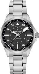Hamilton Khaki Aviation Pilot Day Date Auto 39mm H76305130 + 5 ani garanție și cadou GRATUIT Ceas