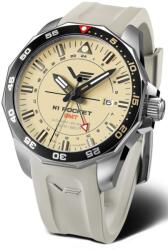 Vostok-Europe N-1 Rocket Automatic GMT NH34-225A713S - Pískový-khaki silikonový řemínek + 5 ani garanție și cadou GRATUIT Ceas