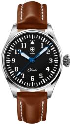 Biatec Corsair Vintage 01 - Curea din piele maro deschis + 5 ani garanție și cadou GRATUIT Ceas