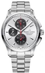 Maurice Lacroix Pontos Chronograph PT6388-SS002-131-1 + 5 ani garanție și cadou GRATUIT Ceas