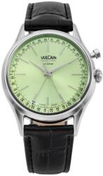 Vulcain Cricket President 39 mm - Pistachio Green - Black Alligator + 5 ani garanție și cadou GRATUIT Ceas