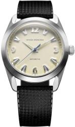 Nivada Grenchen Antarctic 38 mm - Eggshell Beige Luminova - Rubber tropic + 5 ani garanție și cadou GRATUIT Ceas