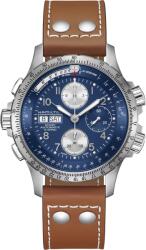 Hamilton Khaki Aviation X-Wind Auto Chrono H77506540 + 5 ani garanție și cadou GRATUIT Ceas