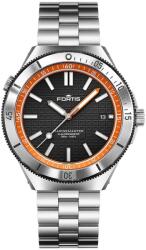 Fortis Marinemaster M-44 Amber Orange COSC F8120014 + 5 ani garanție și cadou GRATUIT Ceas
