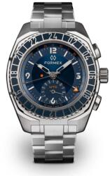 Formex Stratos UTC Automatic 41mm Blue Steel Bracelet 1101.1. 6431.111 + 5 ani garanție și cadou GRATUIT Ceas