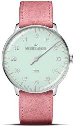 MeisterSinger Neo Special S-NES929S - Curea din piele roz + 5 ani garanție și cadou GRATUIT Ceas