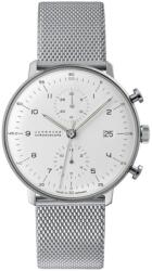 Junghans Max Bill Chronoscope 27/4003.46 + 5 ani garanție și cadou GRATUIT Ceas