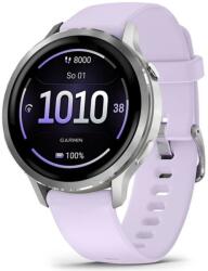 Garmin Venu® 4 - 41 mm Silver / Periwinkle silikonový řemínek 010-03013-01 + 5 ani garanție și cadou GRATUIT Ceas