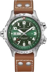 Hamilton Khaki Aviation X-Wind Day Date Auto H77735560 + 5 ani garanție și cadou GRATUIT Ceas