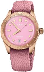 Oris Divers Sixty-Five Cotton Candy 01 733 7771 3158-07 3 19 04BR + 5 ani garanție și cadou GRATUIT Ceas