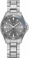 Hamilton Khaki Navy Scuba Quartz H82211181 + 5 ani garanție și cadou GRATUIT Ceas
