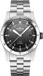 Fortis Flieger F-39 Black F4220015 + 5 ani garanție și cadou GRATUIT Ceas