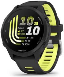 Garmin Forerunner® 170 Black s řemínkem Black / Amp Yellow 010-03920-00 + 5 ani garanție și cadou GRATUIT Ceas