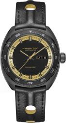 Hamilton American Classic Pan Europ Black & Gold Auto H35425730 + 5 ani garanție și cadou GRATUIT Ceas