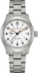 Hamilton Khaki Field Mechanical Power Reserve H69509110 + 5 ani garanție și cadou GRATUIT Ceas
