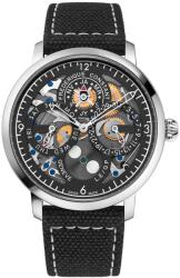 Frederique Constant Manufacture Slimline Perpetual Calendar Automatic Designed By Peter Speake Limited Edition FC-775PS4S6 + 5 ani garanție și cadou GRATUIT Ceas