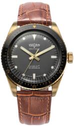 Vulcain Skindiver Nautique Bronz / Gri - Brown Alligator + 5 ani garanție și cadou GRATUIT Ceas