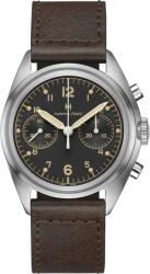 Hamilton Khaki Aviation Pilot Pioneer Mechanical Chrono H76409530 + 5 ani garanție și cadou GRATUIT Ceas