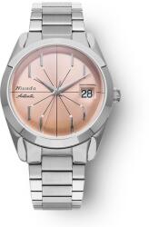 Nivada Grenchen Antarctic Salmon Spider - Bracelet Flat Link + 5 ani garanție și cadou GRATUIT Ceas