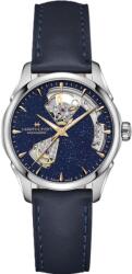Hamilton Jazzmaster Open Heart Lady Auto H32215642 + 5 ani garanție și cadou GRATUIT Ceas